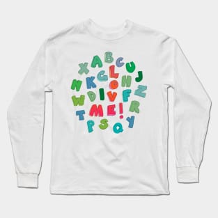 Love Me! alphabet tee Long Sleeve T-Shirt